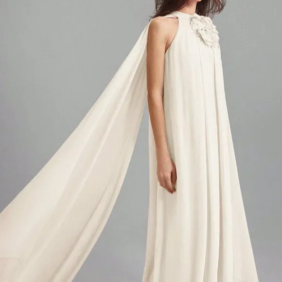 Apricot Party Women's Long flowy MAxi Dress - Picture 2 of 8